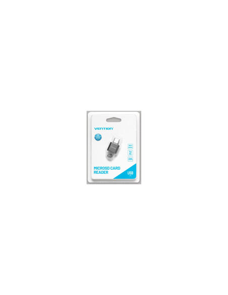 Vention CLMH0 lector de tarjeta USB 2.0 Type-C Gris