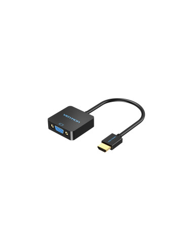 Vention ACPBB adaptador de cable de vídeo 0,15 m HDMI tipo A (Estándar) VGA (D-Sub) Gris