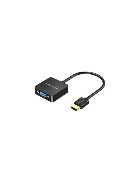 Vention ACPBB adaptador de cable de vídeo 0,15 m HDMI tipo A (Estándar) VGA (D-Sub) Gris