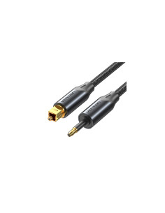 Vention BKCBH cable de audio 2 m Toslink Mini-TOSLINK Negro