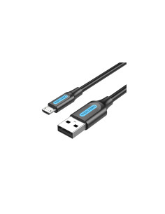 Vention COLBC cable USB USB 2.0 0,25 m USB A Micro-USB B 0,48 Gbit/s Negro