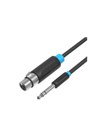 Vention BBEBI cable de audio 3 m XLR Negro