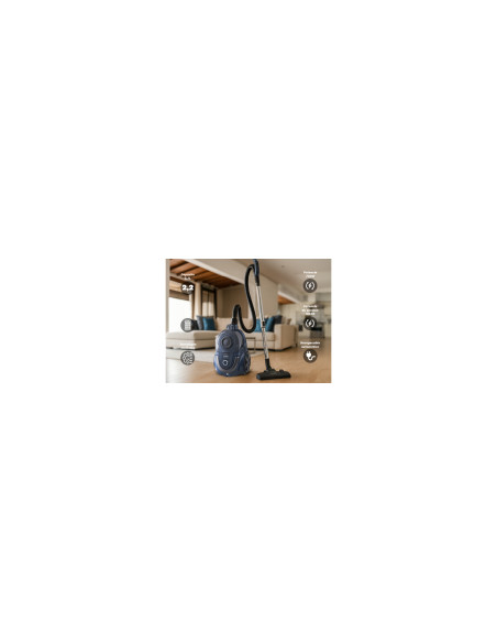 Grunkel NOVAVAC aspiradora 2,2 L Aspiradora cilíndrica Secar 700 W Sin bolsa