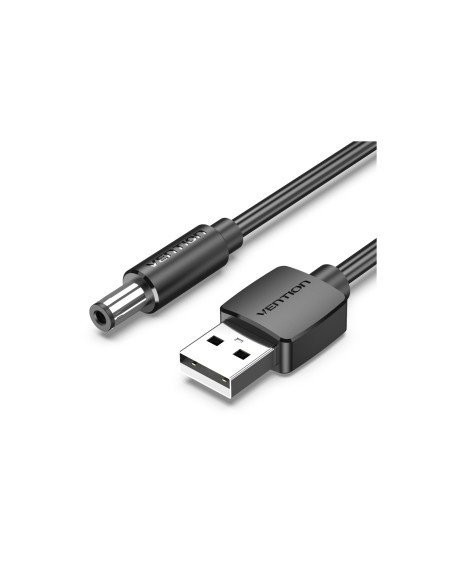 Vention CEYBD cable de transmisión Negro 0,5 m USB A DC 5.5mm