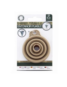 EMBUDO PLEGABLE 6.4X7CM DIAMETRO