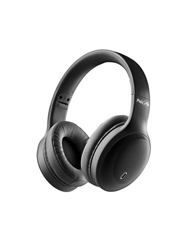 NGS ARTICA GLACIER BLACK Auriculares Inalámbrico y alámbrico Diadema