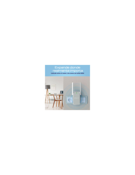 Keenetic Buddy 6 (KN-3411) Amplificador de cobertura Wi-Fi 6 Mesh