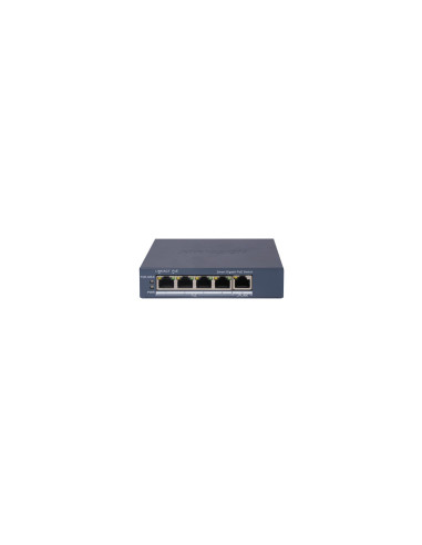 Hikvision DS-3E1505P-EI switch Gestionado Gigabit Ethernet (10/100/1000) Energía sobre Ethernet (PoE) Gris