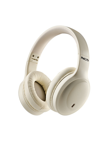 NGS ARTICA GLACIER BEIGE Auriculares Inalámbrico y alámbrico Diadema