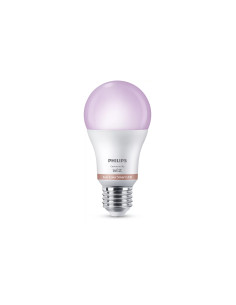 Philips Bombilla LED inteligente RGB A60, base E27, 806 lm, paq. 3