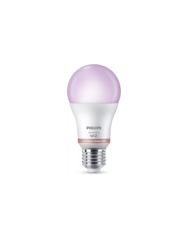 Philips Bombilla LED inteligente RGB A60, base E27, 806 lm, paq. 3