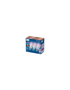 Philips Bombilla LED inteligente RGB A60, base E27, 806 lm, paq. 3 2