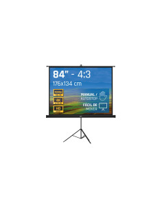 iggual Pantalla 84" 176x134 cm con trípode+bolsa