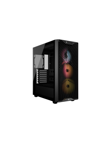 Corsair 3200D RS ARGB Mid-Tower PC Case - Smoke Midi Tower Negro