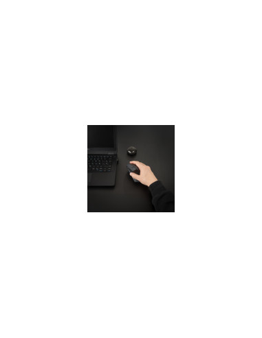TooQ Ratón Inalámbrico Ergonómico Vertical 3200 DPI, 6 botones, Negro