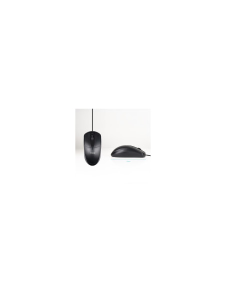 TooQ Ratón óptico con cable USB, 1000 DPI