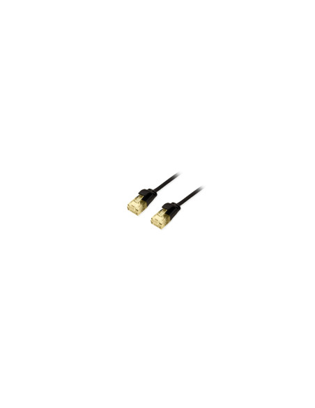 Equip 626900 cable de red Negro 0,15 m Cat6a U/UTP (UTP)