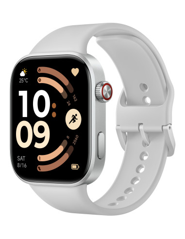 Xiaomi Watch 6 5,26 cm (2.07") AMOLED 46 mm Digital 432 x 514 Pixeles Pantalla táctil Plata