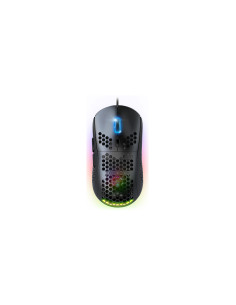 Spirit of Gamer PRO-M4 DARK ratón Juego mano derecha USB tipo A Óptico 12800 DPI