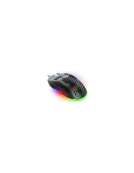 Spirit of Gamer PRO-M4 DARK ratón Juego mano derecha USB tipo A Óptico 12800 DPI