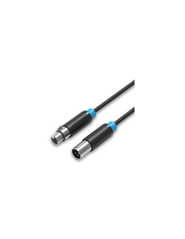 Vention BBFBJ cable de audio 5 m XLR Negro