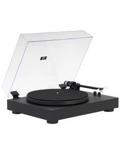 Fonestar VINYL-13 tocadisco Tocadiscos de tracción por correa Negro Totalmente automático