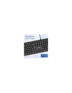 iggual Teclado USB estándar CK-SILENT-105T negro 2