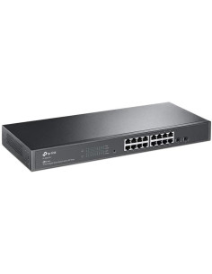 SWITCH TP-LINK JETSTREAM 16 PUERTOS GIGABIT +2 SFP RACK 19 2