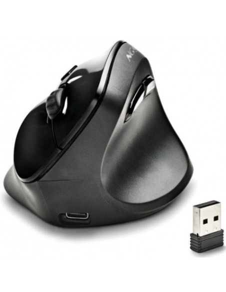 NGS EVO MOKSHA ratón mano derecha RF inalámbrico Óptico 2400 DPI
