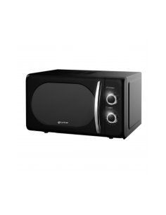 MICROONDAS VINTAGE NEGRO 700W. GRUNKEL