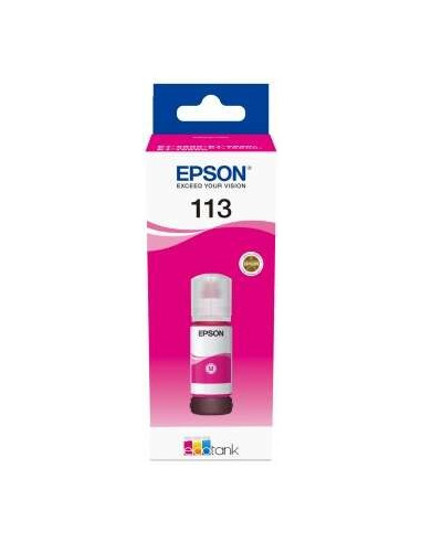TINTA EPSON BOTE 113 MAGENTA T06B ECOTANK BOTTLE