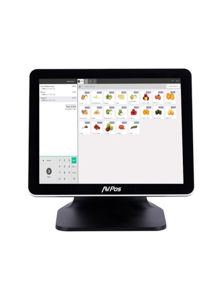 TPV AVPOS K5000 15 ALUMINIO TACTIL INTEL N100/8GB/SSD128GB/WIFI/W11P 3Y
