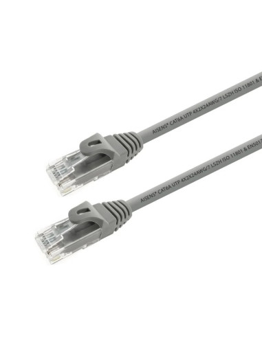 CABLE DE RED CAT6A UTP 10M AISENS GREY