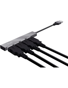 HUB USB TRUST 4 PUERTOS HALYX USB 2.0 2