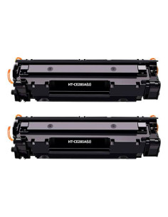 PACK 2 CARTUCHOS TONER COMPATIBLE HP 285A 2K