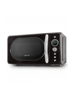 MICROONDAS VINTAGE NEGRO 700W. GRUNKEL