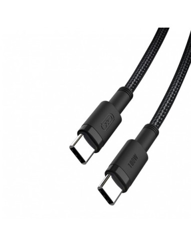 CABLE NBQ199 TIPO C 100W | NEGRO 1.5MTR XO