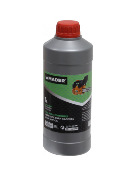 ACEITE PARA CADENA MOTOSIERRA 1L MADER