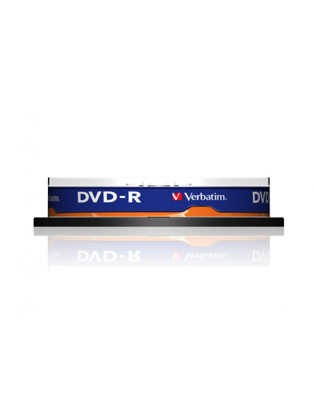 DVD-R VERBATIM 10 UNIDADES 4.7GB 16X 43523