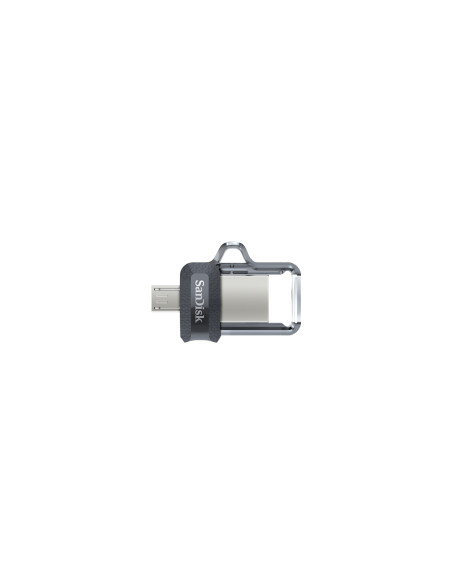 MEMORIA MICRO USB + USB 3.0 SANDISK ULTRA DUAL DRIVE M3.0 32GB GREY & SILVER SDDD3-032G-G46