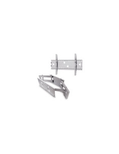 SOPORTE PARED OMB FIXPLASMA 400 PANTALLA 24P - 65P + EXTENSIÍ“N BRAZO 3 ARTICULACIONES PLATA SOP-2000+REACH