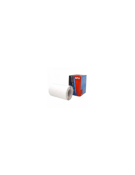 ROLLO ETIQUETAS APLI BLANCAS PARA ESCRITURA MANUAL 12X18MM 01679