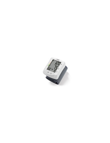 TENSIOMETRO DE MUÍ‘ECA LAICA GRAN PANTALLA LCD MIDE PRESION ARTERIAL FRECUENCIA CARDIACA 60 REGISTROS PARA 2 PERSONAS ESTUCHE RE