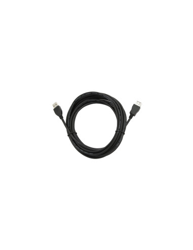 CABLE EXTENSOR GEMBIRD USB 2.0 TIPO-A MACHO A USB TIPO-A HEMBRA 4.5M NEGRO CCP-USB2-AMAF-15C