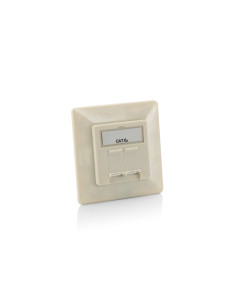 Equip toma de corriente RJ-45 Blanco