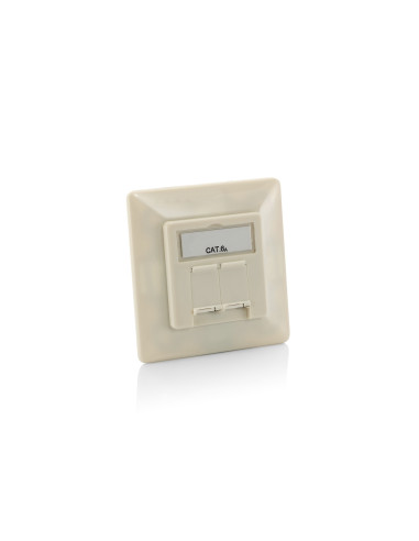 Equip toma de corriente RJ-45 Blanco