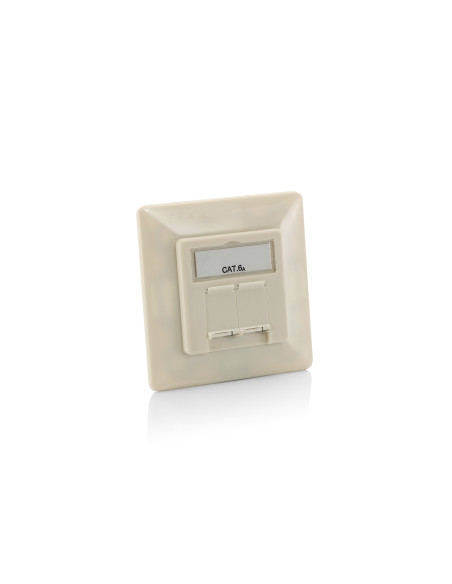 Equip toma de corriente RJ-45 Blanco