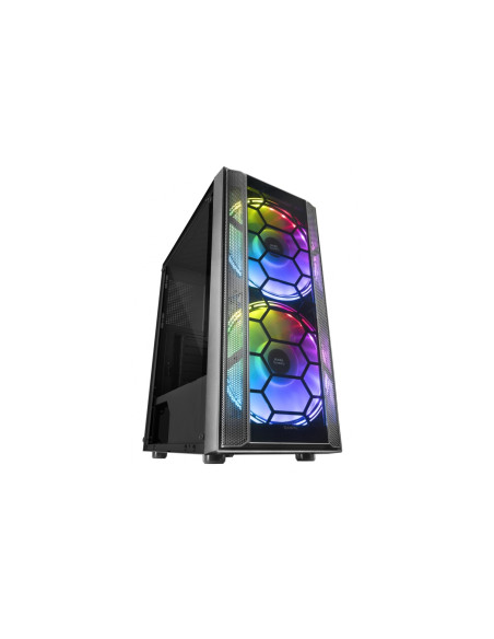 Mars Gaming MC500 Caja semitorre 2 ventiladores FRGB negro