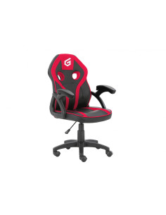 Conceptronic Silla para videojuegos de PC Asiento acolchado Negro,