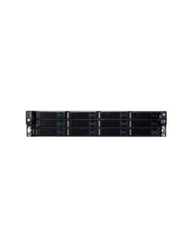 UNYKAch Servidor Rack Hot Swap 2U / 12 BahÍ­as Negro, Plata